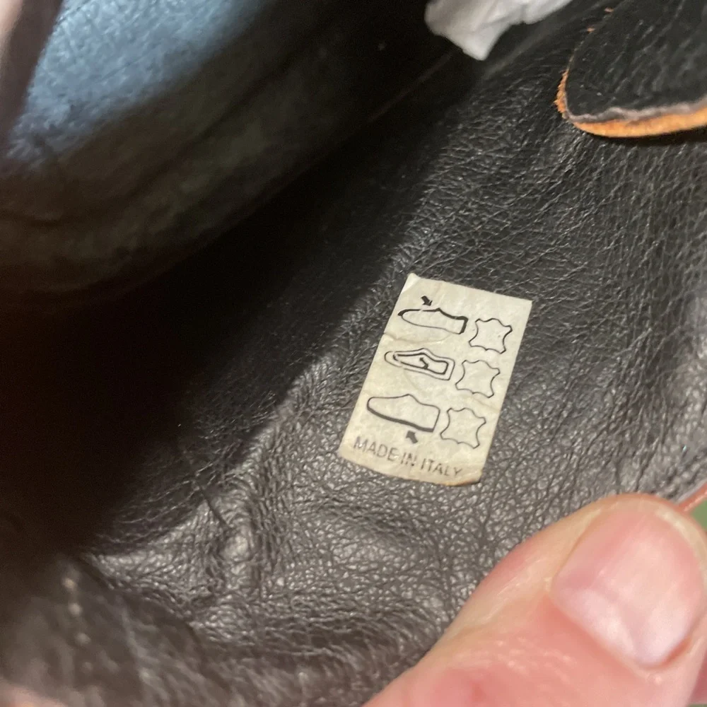 Barefoot Triple Stitched/Handmade Desert Boots in Cognac Leather *Italy*